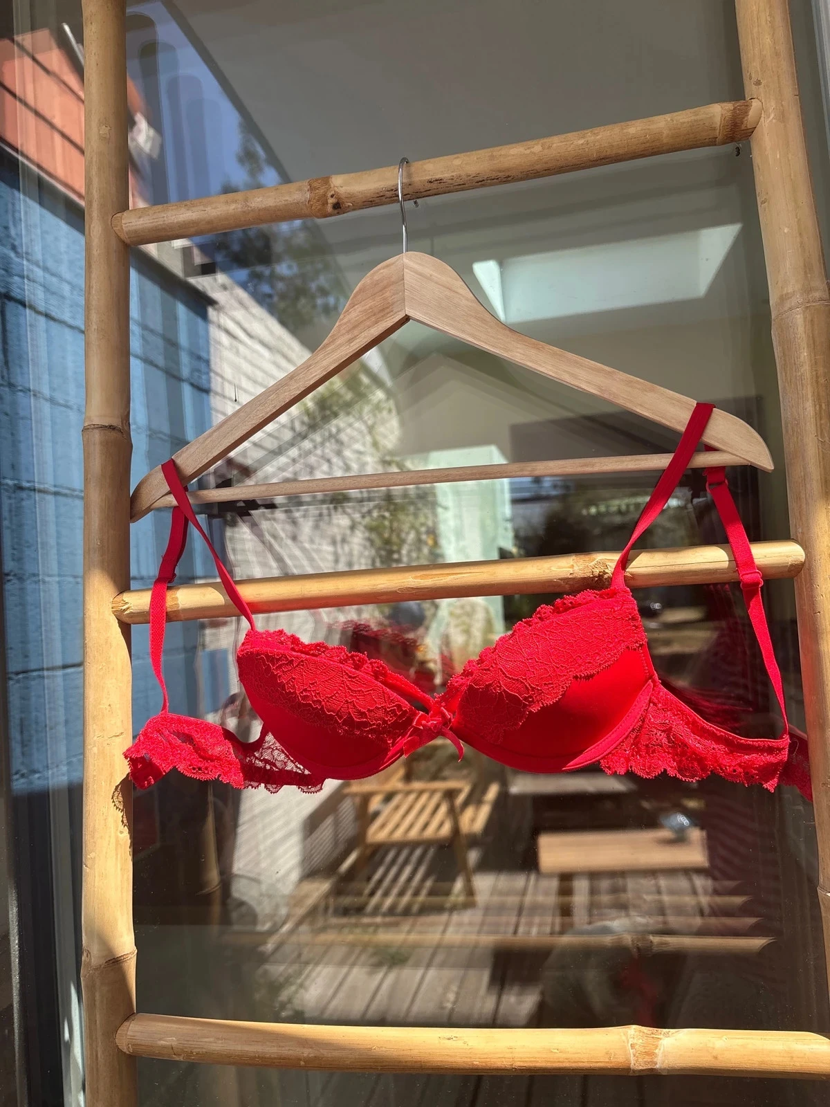 Sutiã vermelho de renda undiz 80A – photo 9